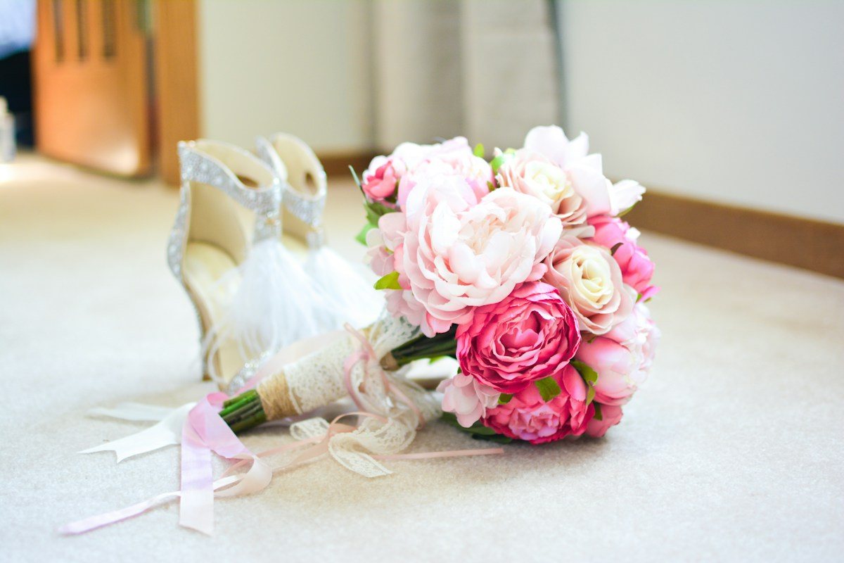 A delicate pink bouquet